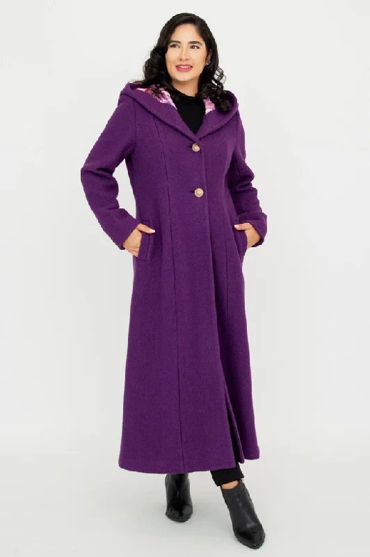 Catherine Coat, Royale, Boiled Wool Cozy Women's Winter