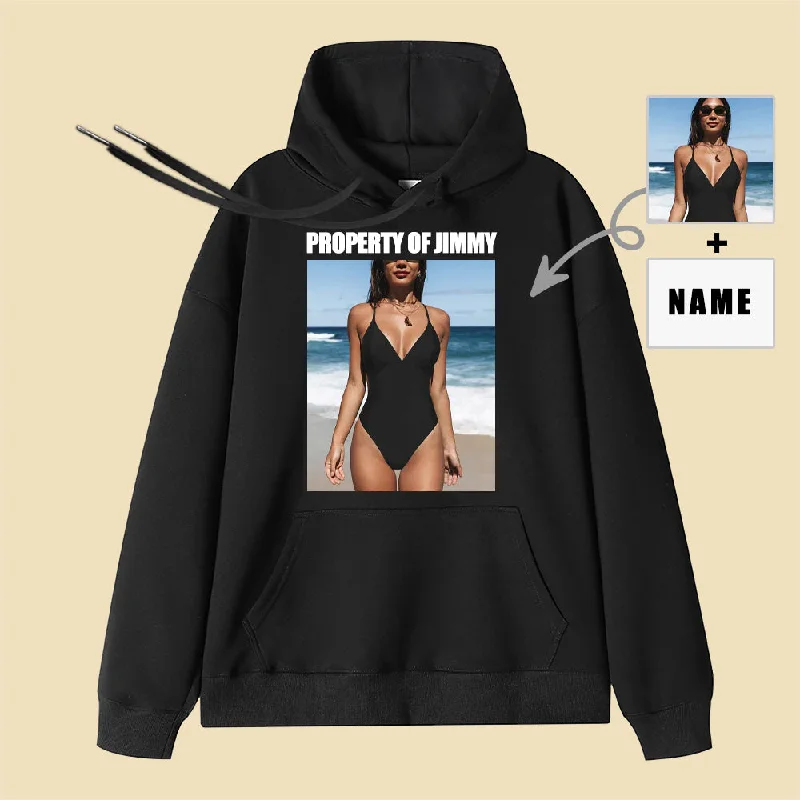 Custom Sexy Hoodies PROPERTY OF Add Names French