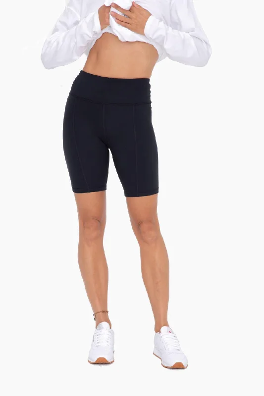 Back Pocket Sweetheart Highwaist Biker Shorts Bold Women's Statement