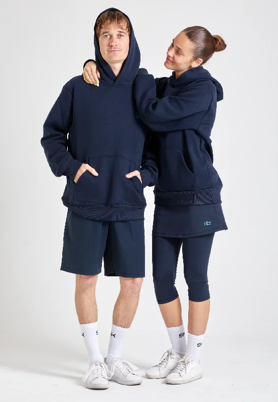 Hoodie unisex, navy blau Earthy Women's Hemp - based