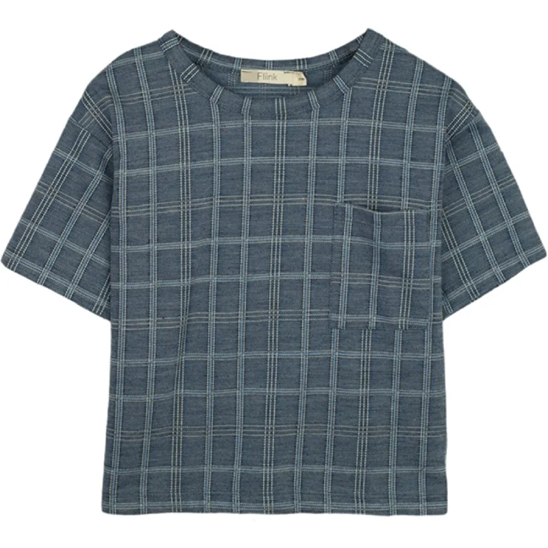 Fliink Navy Miro T-Shirt Stylish Women's Tropical 