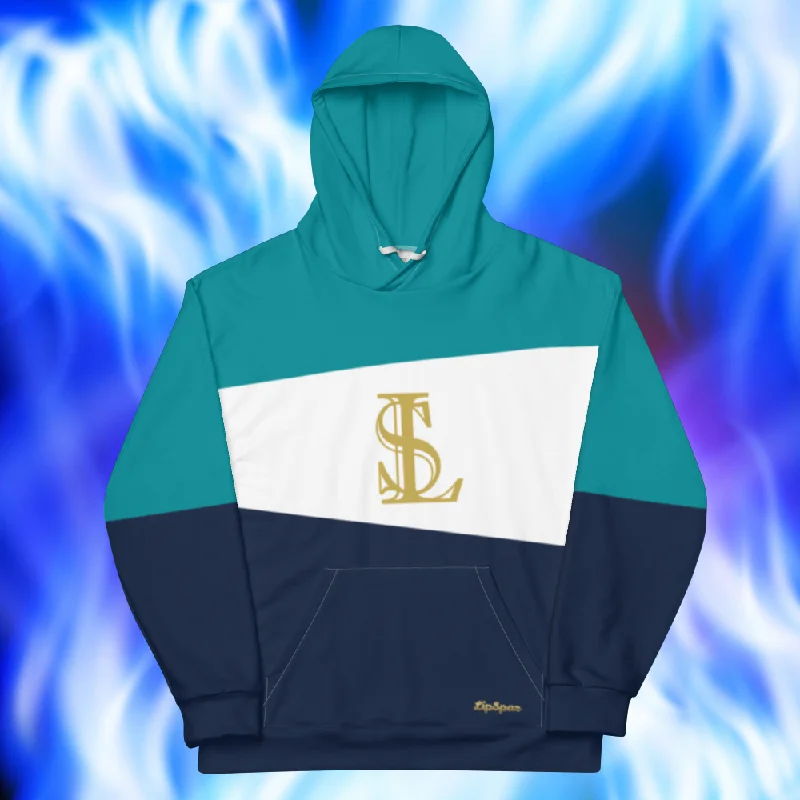 Between Colours Hoodie - V1 Dapper Women's Bow - adorned