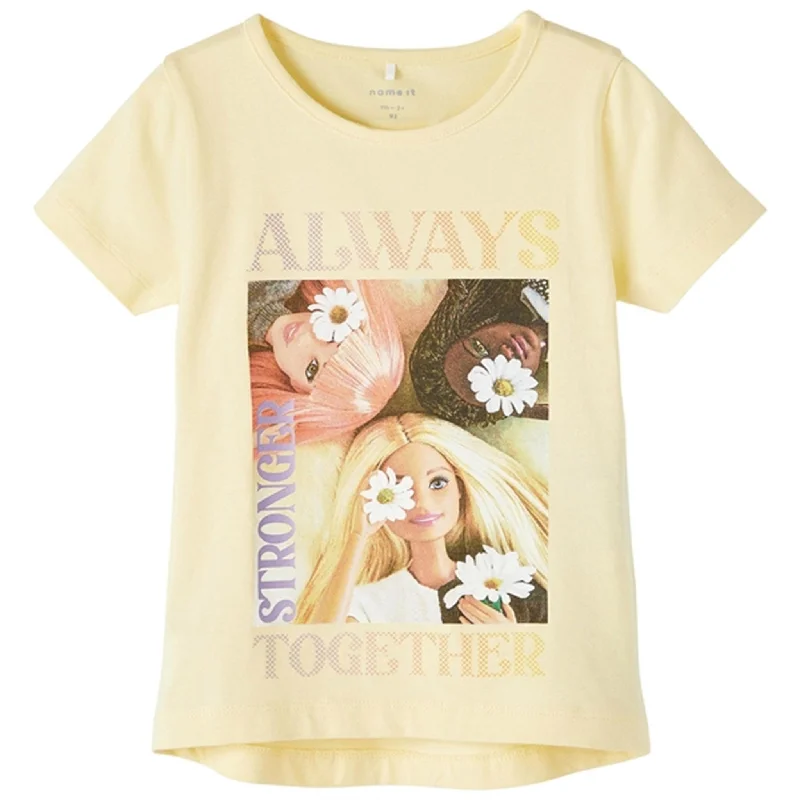 Name it Double Cream Fabeline Barbie T-Shirt Scandinavian