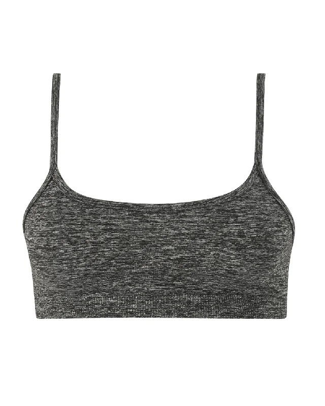 SINCERE Bra Top | Marl Hip Women's Retro