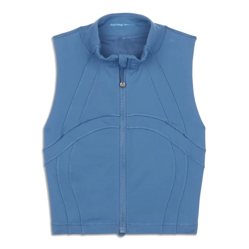 Define Cropped Full-Zip Tank Top - Resale Dynamic Women's Moto