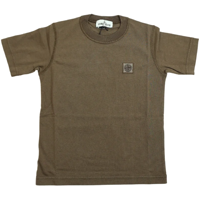 Stone Island Military Green Ss T-Shirt Vacation