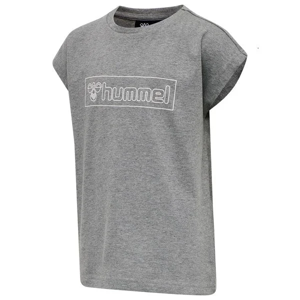 Hummel Medium Melange Boxline T-Shirt S/S Polished Women's Silk