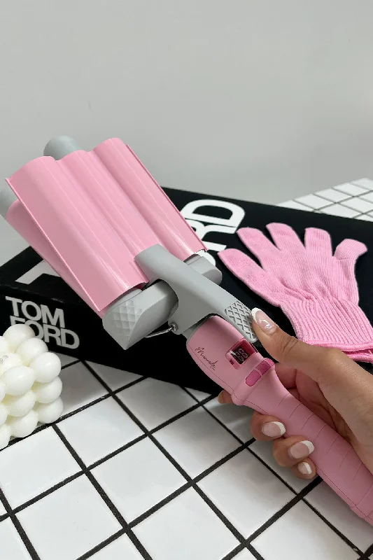 Mermade Pro Hair Waver - Pink 32MM Refined Women's 