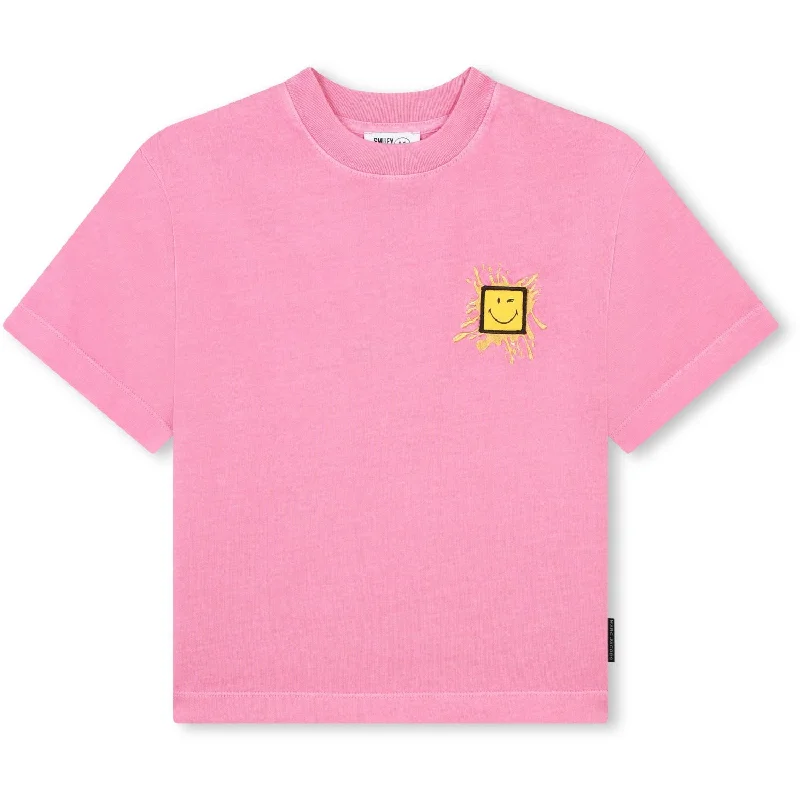 Marc Jacobs Fuschia Short Sleeves Tee-Shirt European