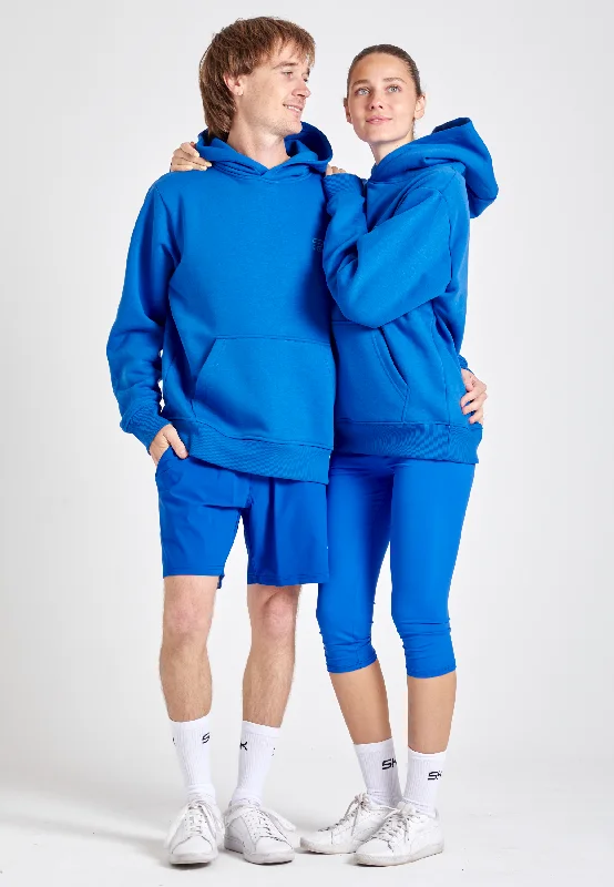 Hoodie unisex, kobaltblau Minimalist Women's Casual