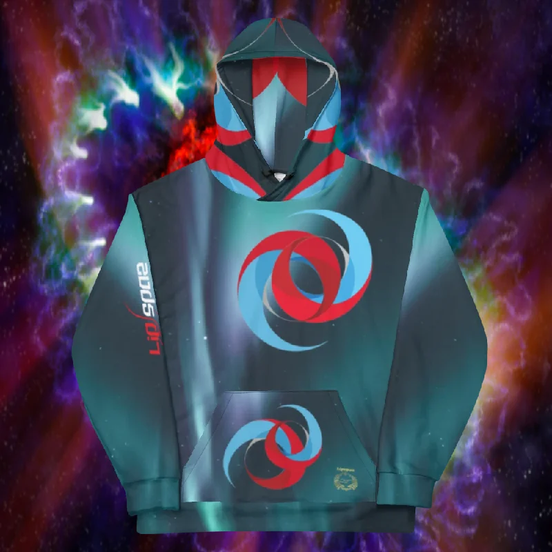 Circular Key Hoodie Laid - back Women's Style