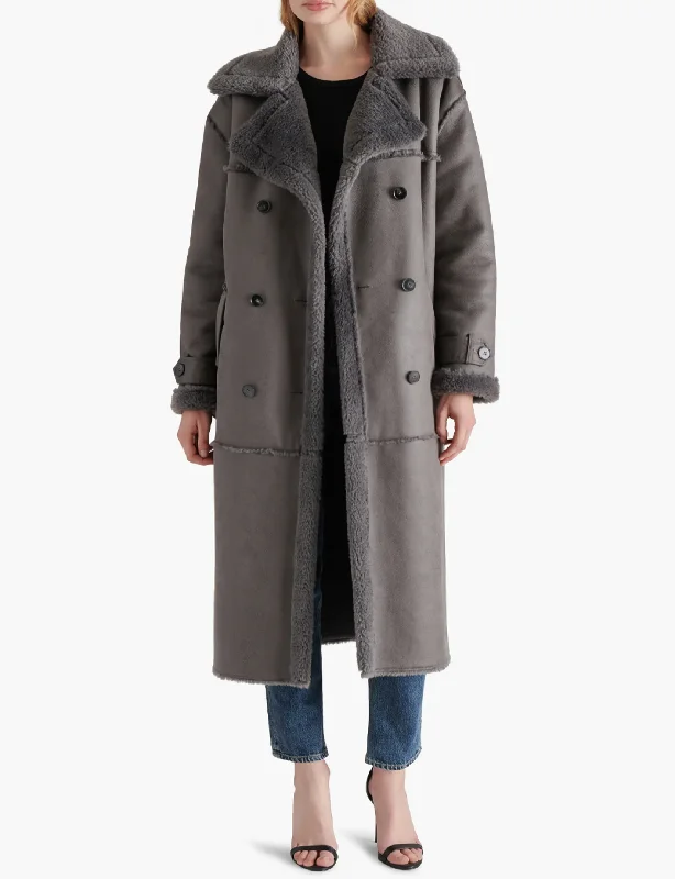 Eiffel Coat, Forged Iron Dynamic Women's High - energy