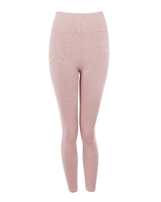 AWAKEN Ribbed Leggings | Blush Hip Women's Urban
