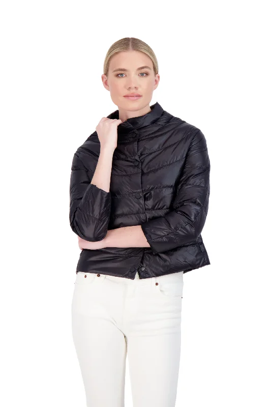 The Soho- Down 3/4 Sleeve Jacket Dapper Women's 1920S
