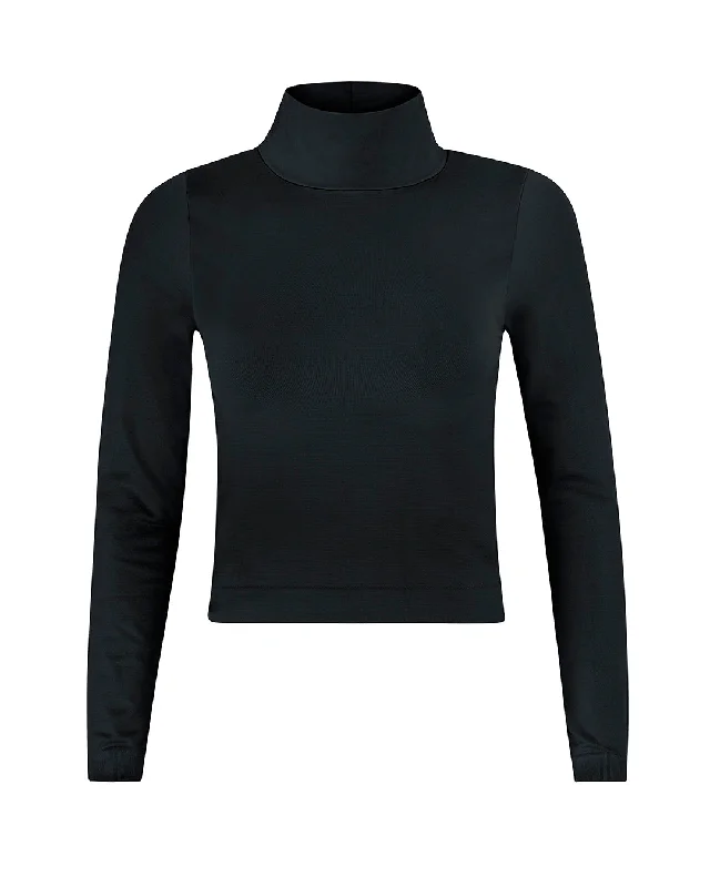 SENTIENT Top | Black Modern Women's 