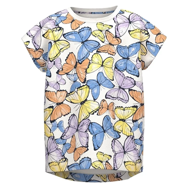 Name it White Alyssum Butterfly Vigga Top Refined Women's Velvet
