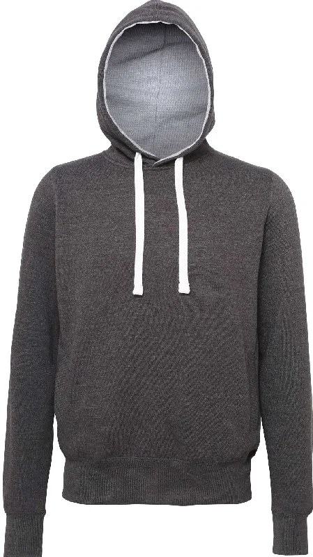 Men's AWD Varsity 400gsm Heavyweight Cotton Rich Overhead Hoody {JH100} Youthful Women's Pop