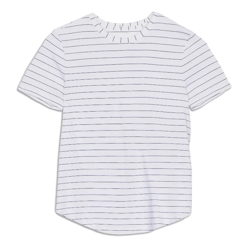 Love Curved-Hem Crewneck T-Shirt - Resale Hip Women's Urban