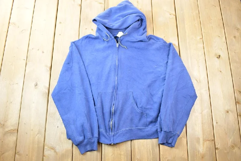 Vintage 1990s Basset Walker Graphic Hoodie Adventure