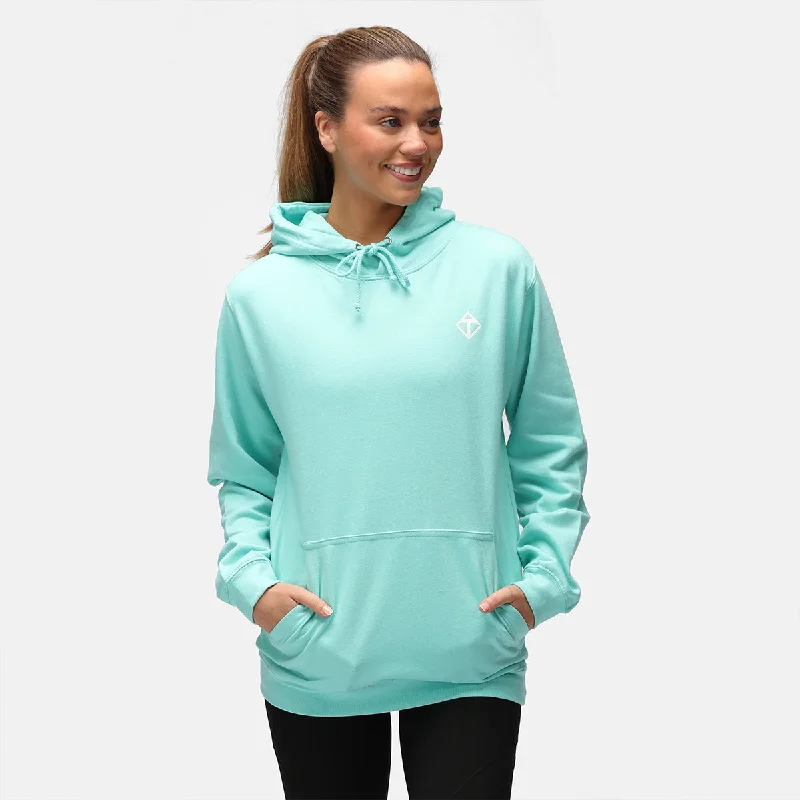 Peppermint Diamond Hoodie Feminine Women's Style 