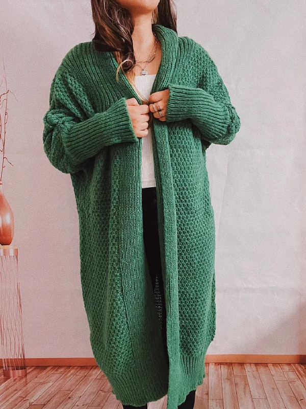 Open Front Longline Cardigan Refined Women's 