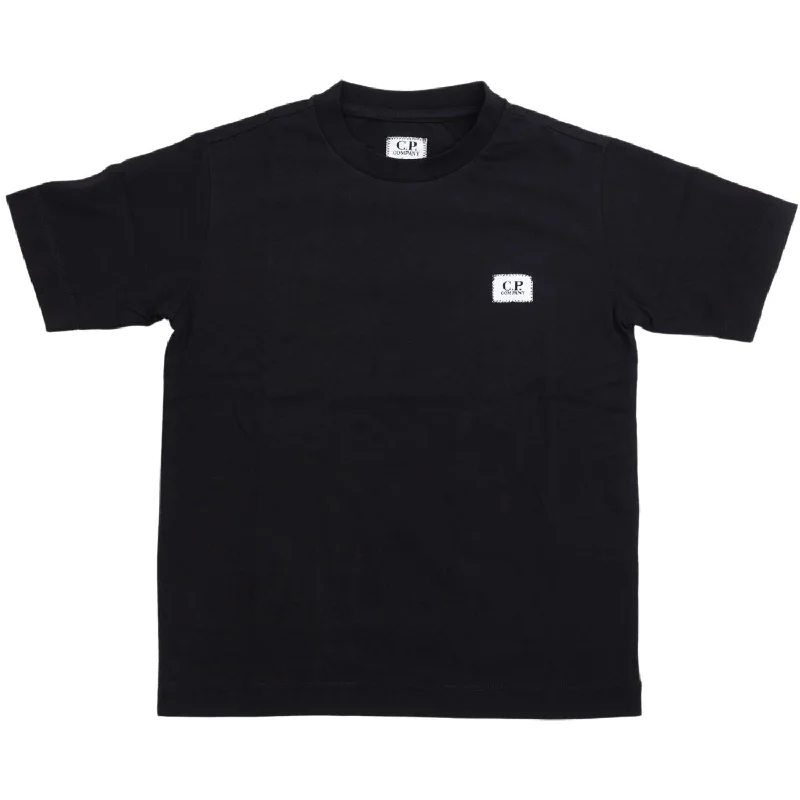 C.P. Company Black T-Shirt Edgy Women's Punk
