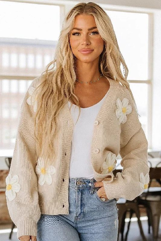 Gianni Button Cable Knit Cardigan | S-XL Casual Women's Japanese 