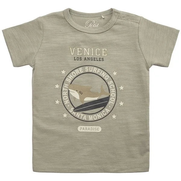 Sofie Schnoor Dusty Green T-shirt Laid - back Women's Vibe