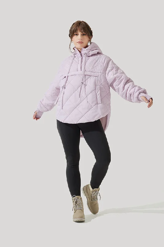 Pillow Packable Puffer Jacket - Orchid Ice Earthy Women's Hemp - based