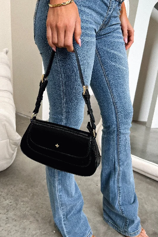 Peta + Jain Nikki Shoulder Bag - Black Cashmere