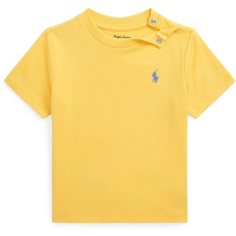 Ralph Lauren Baby T-Shirt Chrome Yellow Classic Women's Pin - striped