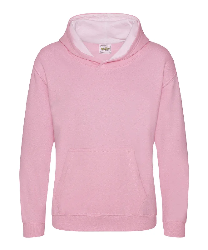 Kids' AWD Varsity Two Tone Overhead Hoody {JH03J} Elegant Women's 