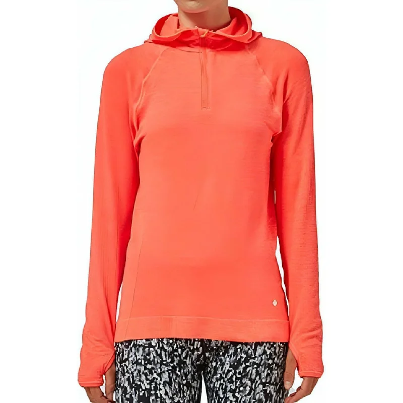 Ronhill Life Seamless Womens Running Hoody - Pink Bold Women's Animal Print