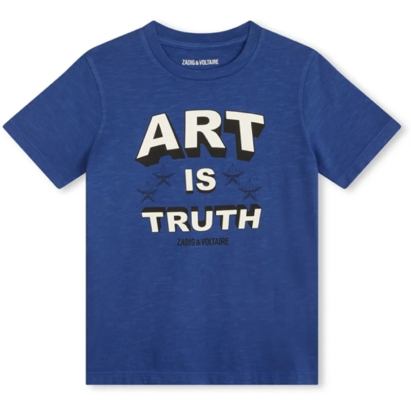 Zadig & Voltaire Electric Blue T-shirt Vacation