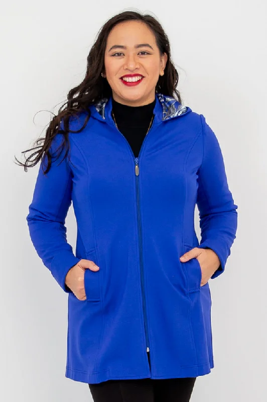 Highlands Coat, Violet, Modal Bold Women's Statement