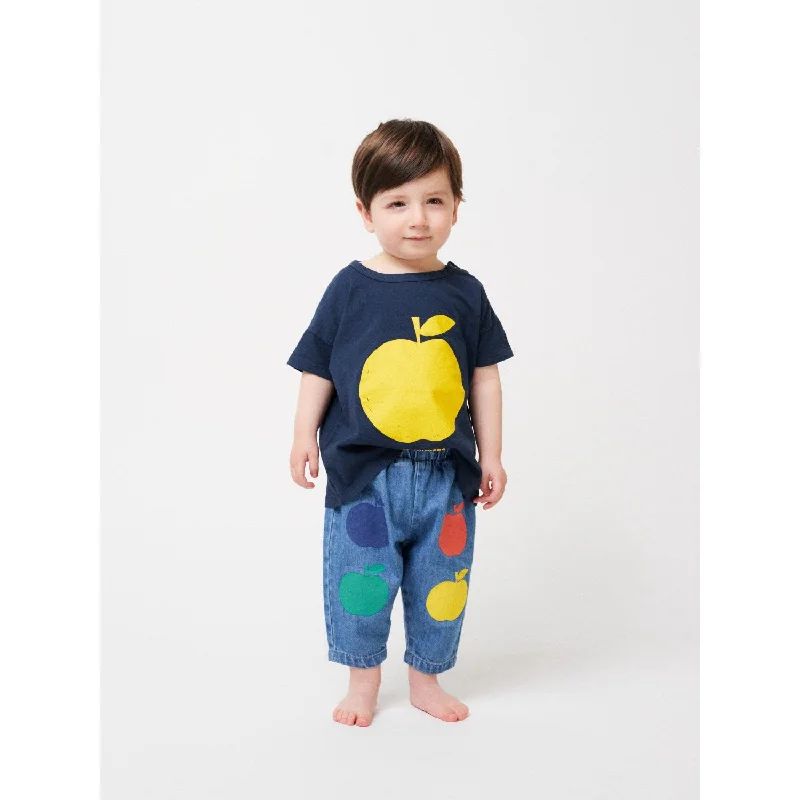 Bobo Choses Midnight Blue Poma Navy T-Shirt Modern Women's 