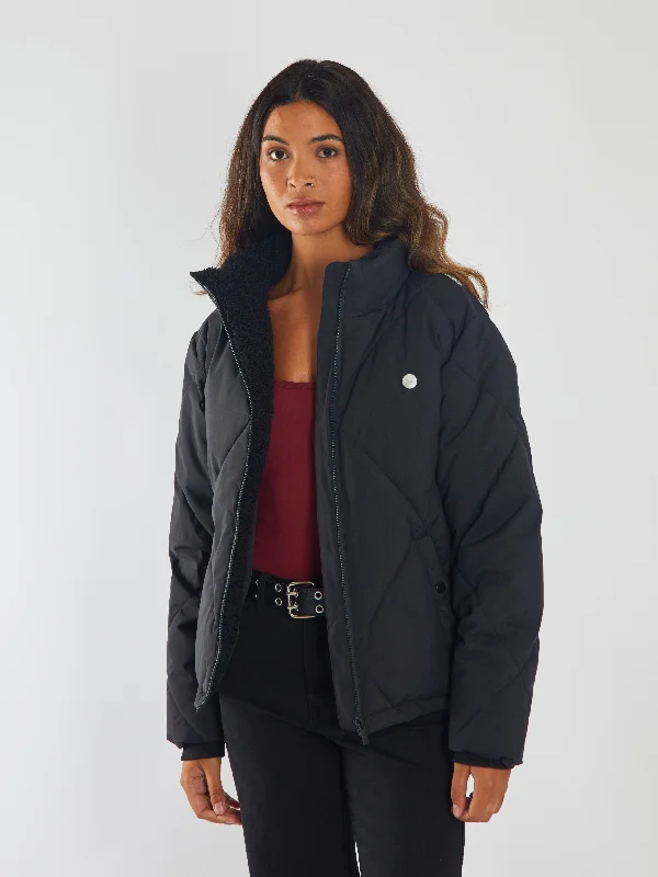 Etna Jacket Jet Black Sleek Women's 