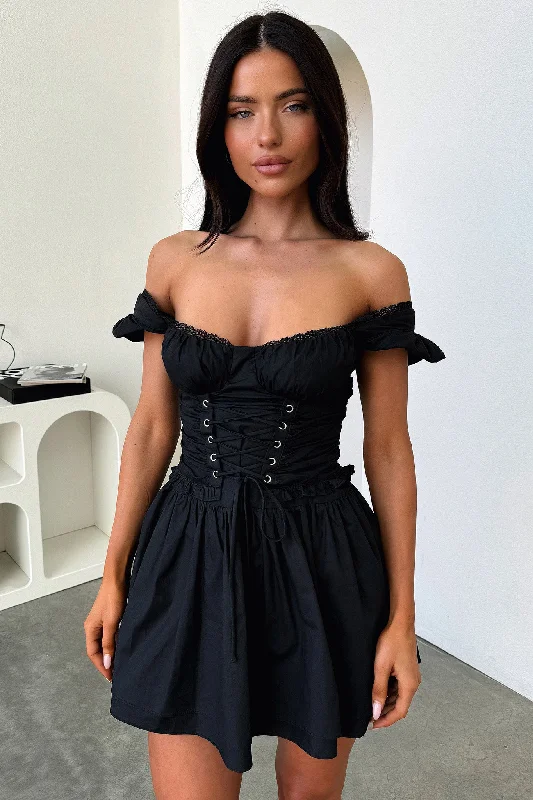Briellyn Dress - Black garde