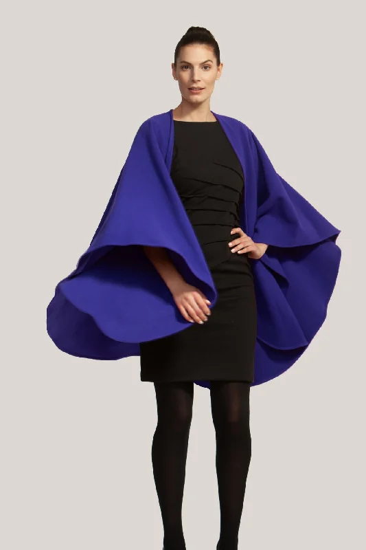 Cashmere & Wool Short Cape 993 Edgy Women's Punk
