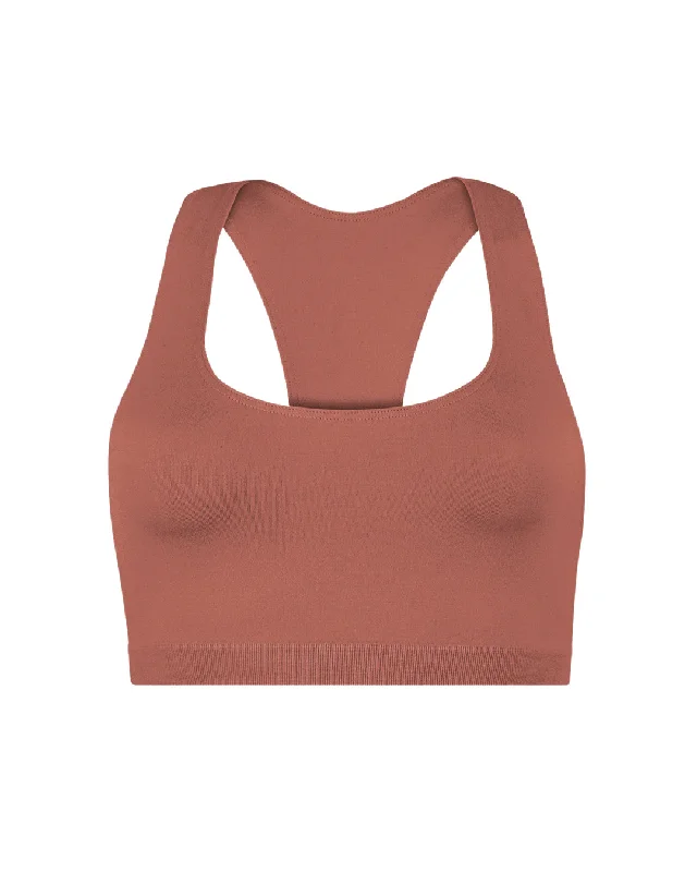 ELATED Bra Top | Rusty Pink Street