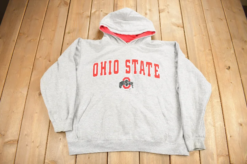 Vintage 1990s Ohio State University Buckeyes Collegiate Hoodie purpose