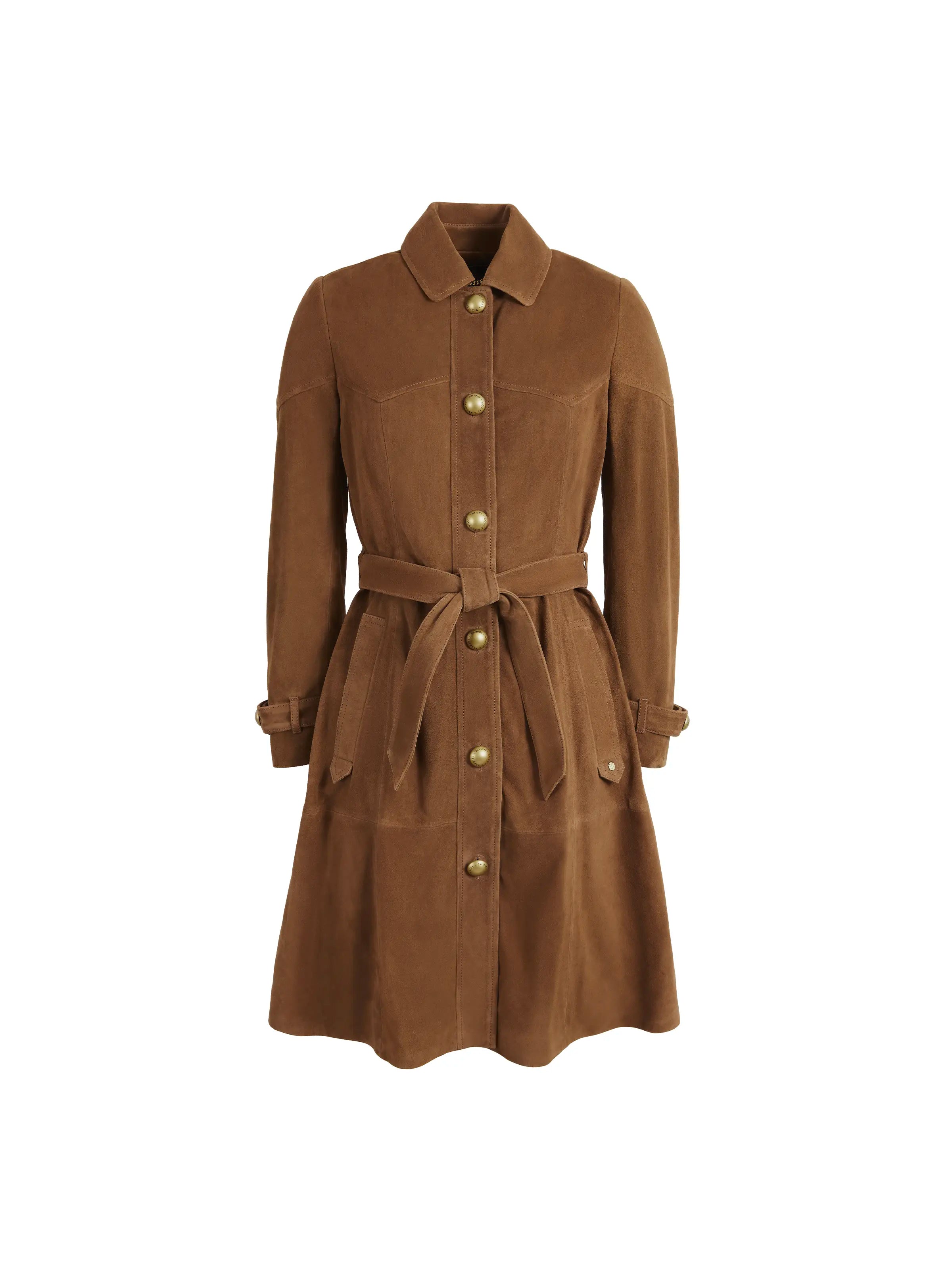 Lylla - Tan Suede Relaxed Women's 