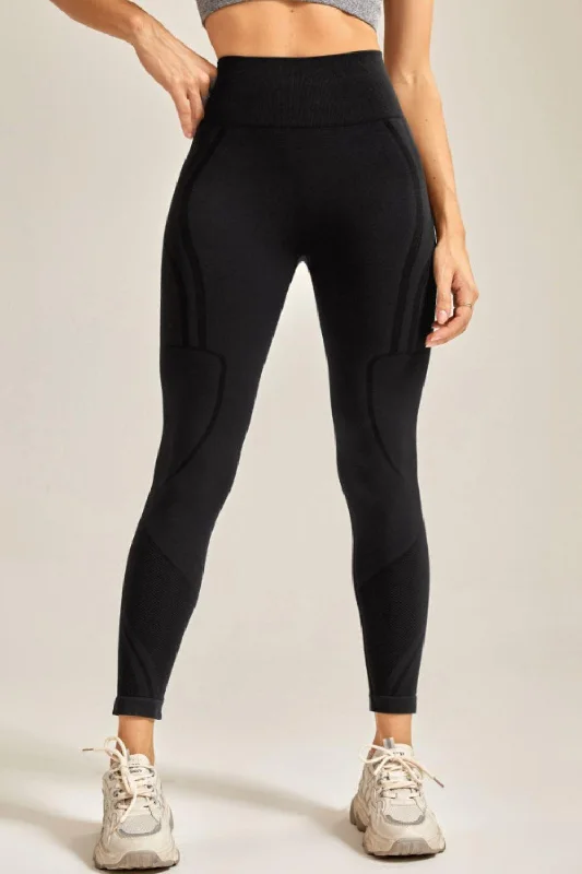 Wide Waistband Long Active Pants Refined Women's Classic 