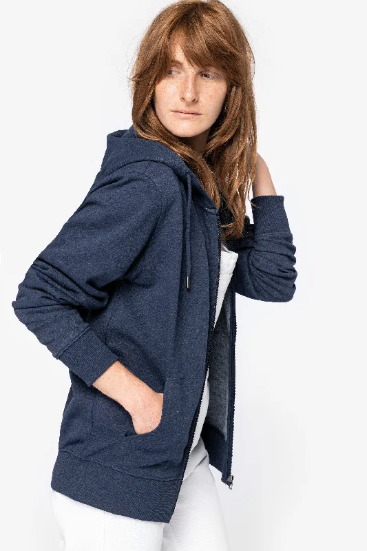 Native Spirit Women's Recycled Full Zip Hoody {NS412} Vacation