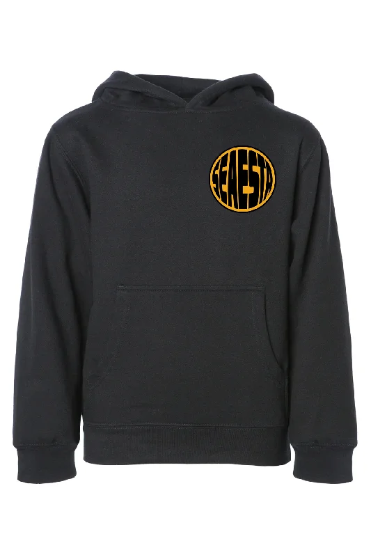 Seaesta Surf Globe Hoodie / Youth / Gold Women