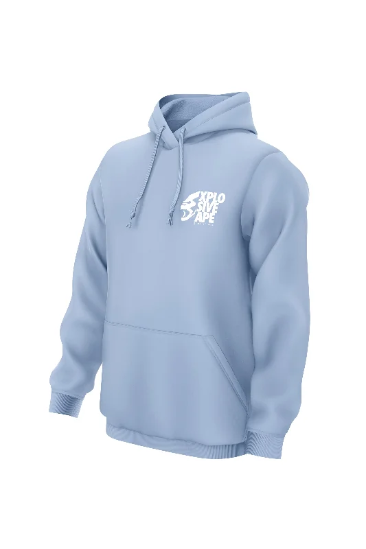 XAPE Ultimate Ape Hoodie - Light Blue Scandinavian
