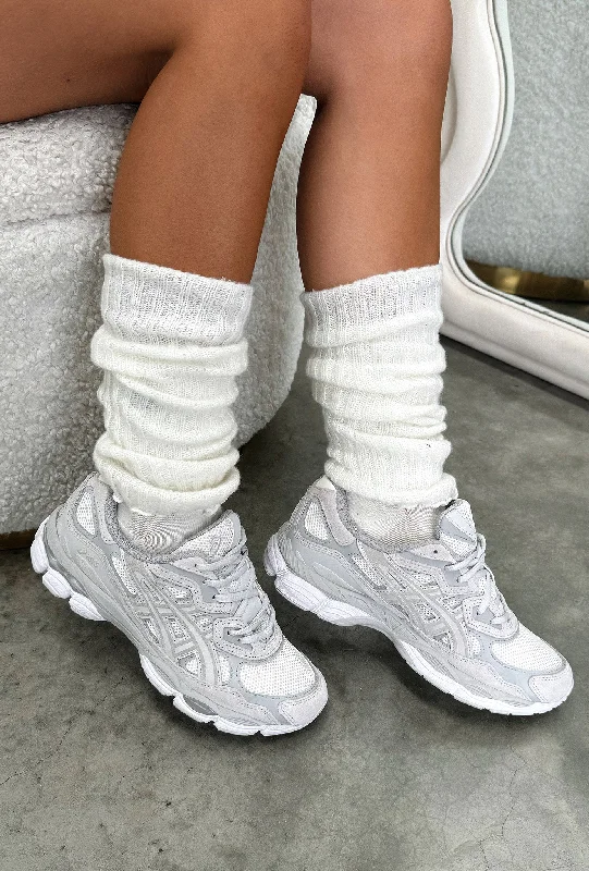 Nila Leg Warmers - White Women