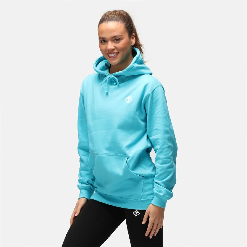 Turquoise Diamond Hoodie Athletic Women's High - 