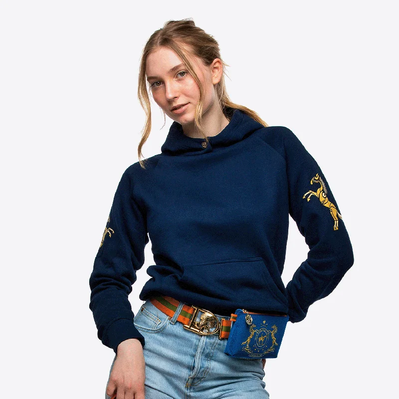 Hamptons Luxury Line Hoodie "Oxford Blue" Feminine Women's Soft 
