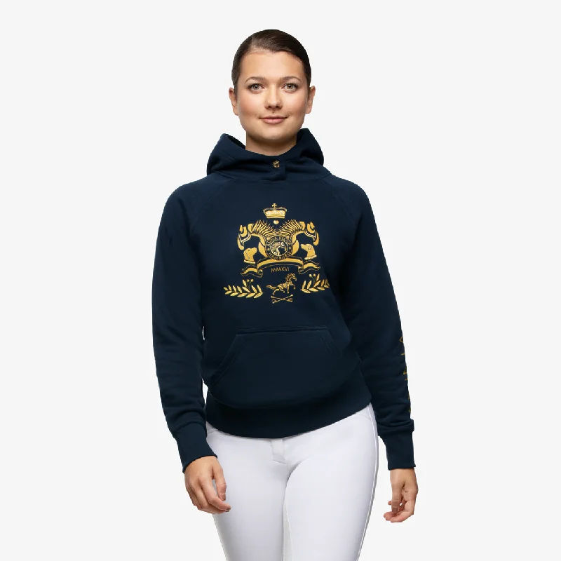 Hampton Classic Hoodie "Oxford Blue" Disco